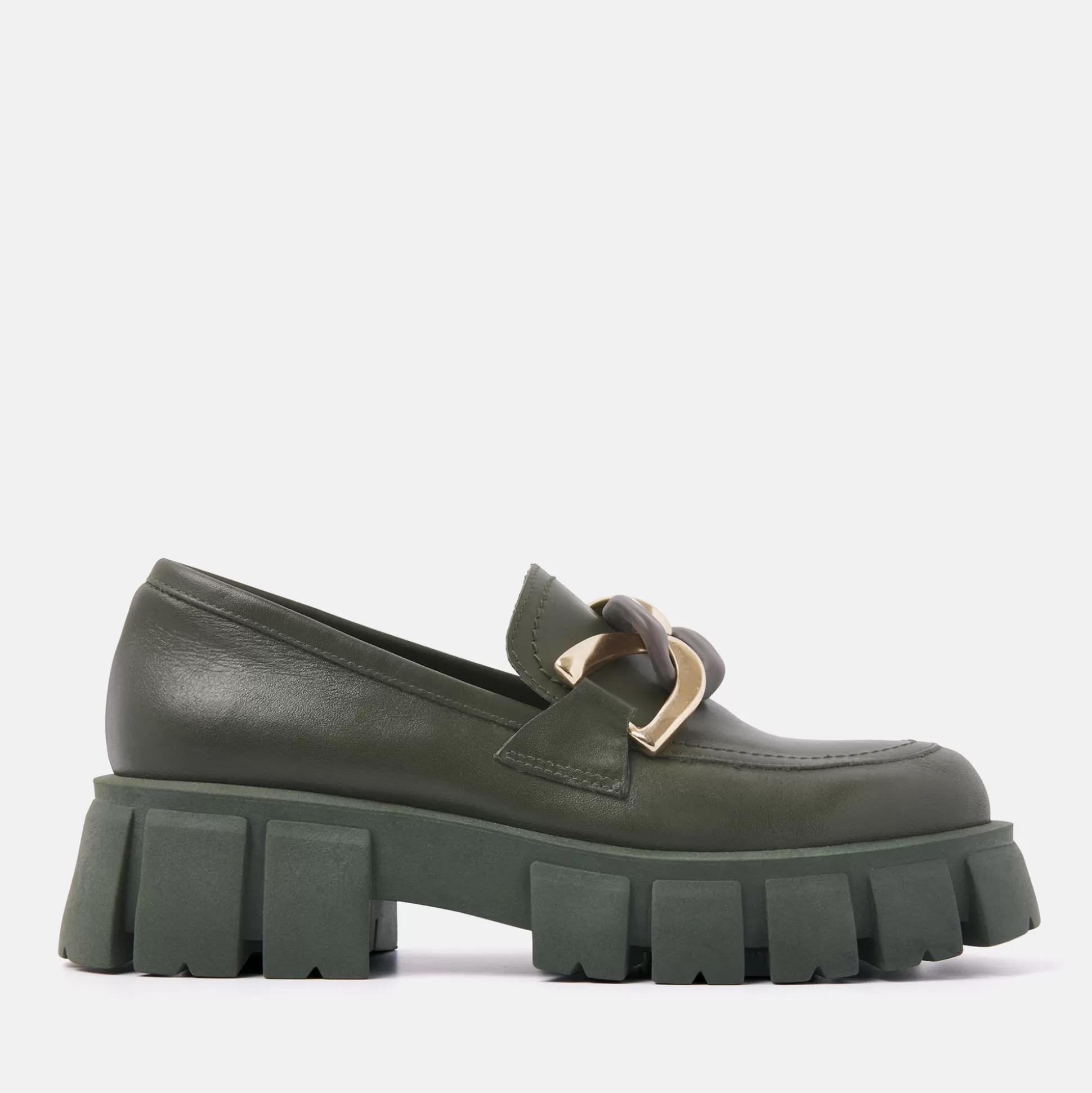 Vrouw Lazamani Dames Loafers 55.082 Verde