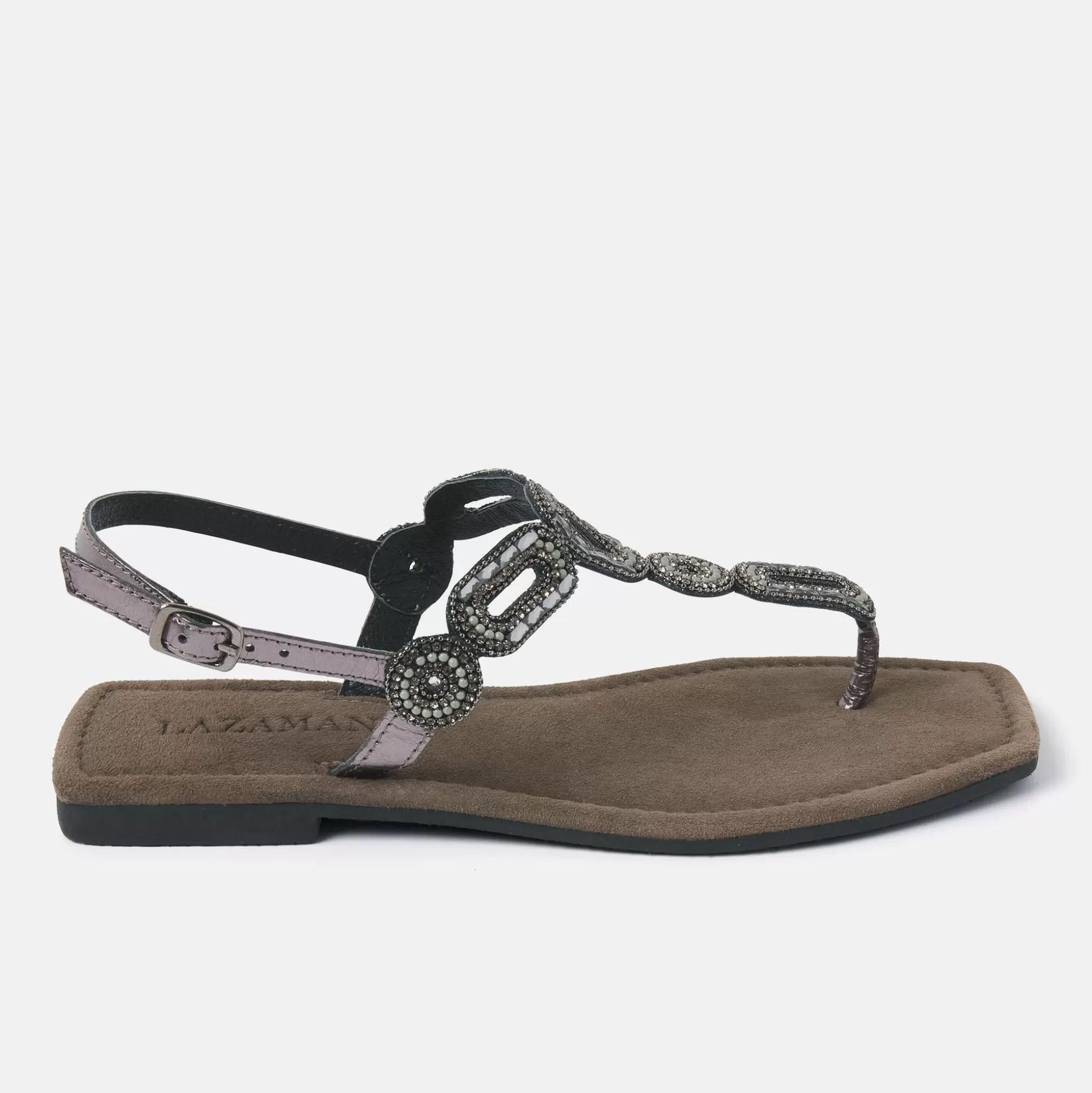Vrouw Lazamani Dames Sandalen 33.540 Pewter