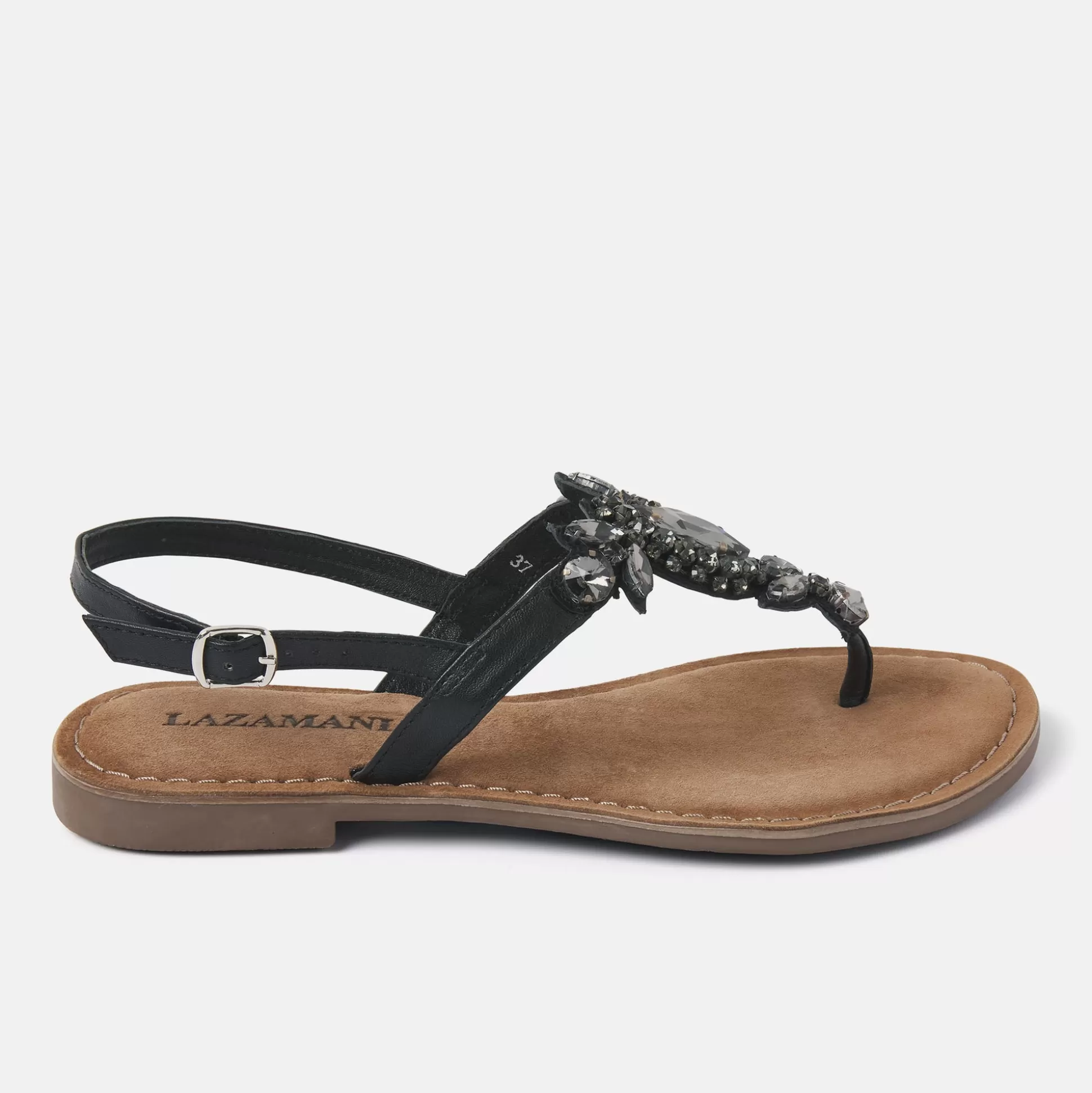 Vrouw Lazamani Dames Sandalen 75.357 Black
