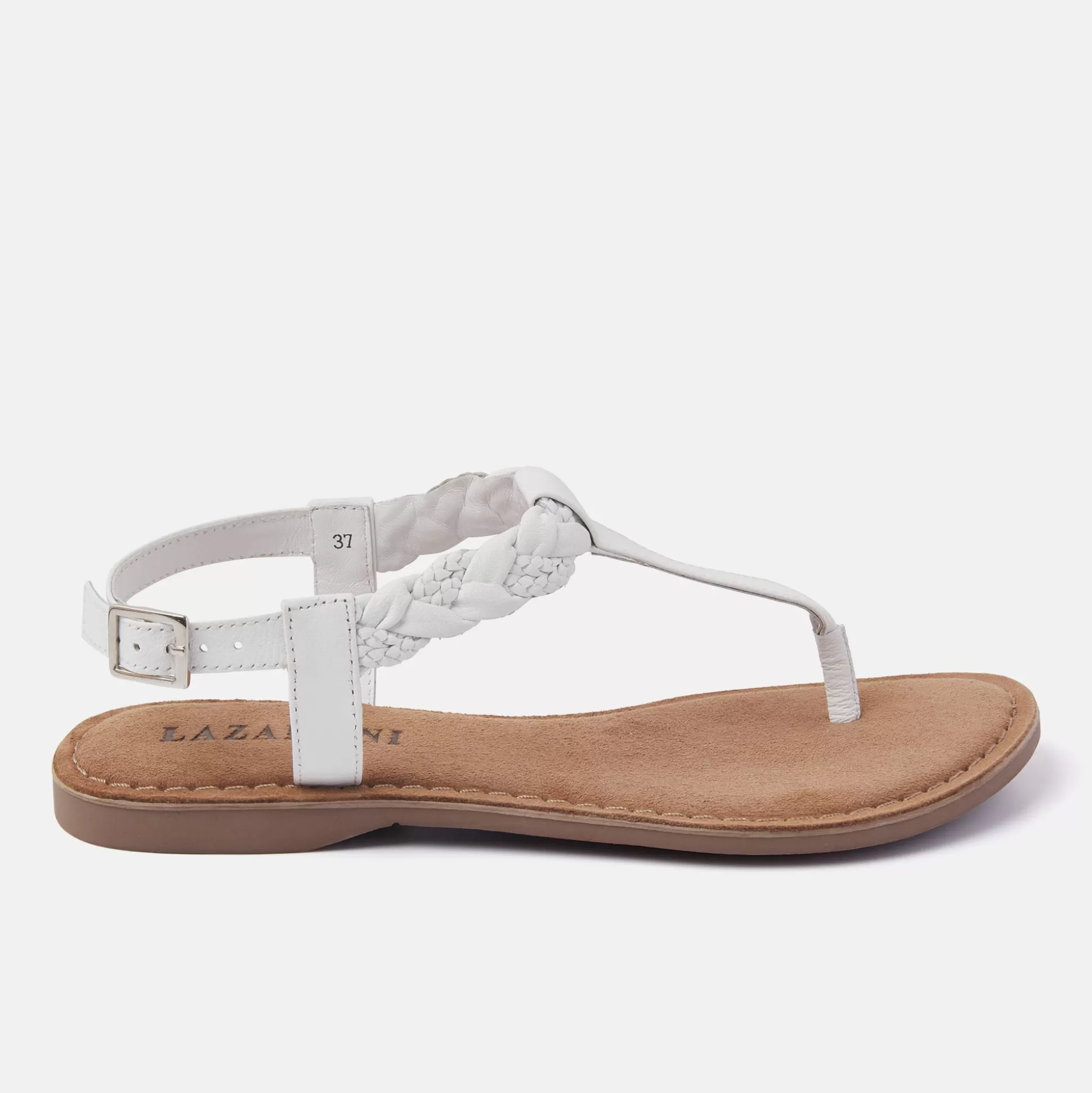 Vrouw Lazamani Dames Sandalen 75.834 White